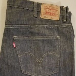 Men's Levi's 559 44x30 Jeans - Slate Gray/Blue